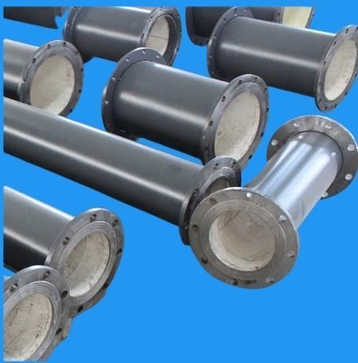 Tubo di acciaio al carbonio con rivestimento in ceramica resistente all'usura per applicazioni pesanti