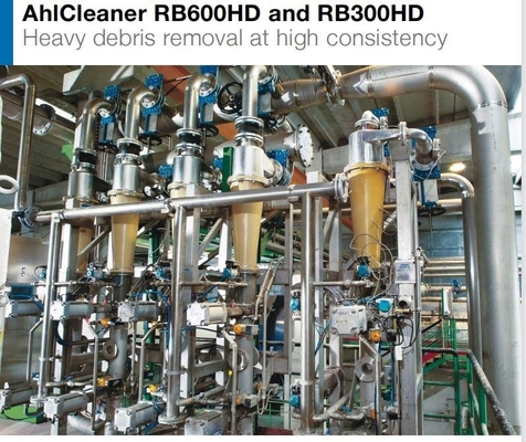 Rb600 Pulizzatore di pasta di carta riciclata per il sistema di centrifugazione avanzato nelle cartiere