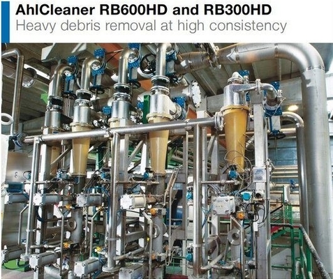 Pulizzatore ad alta densità Rb300 Rb600 per l'industria della carta riciclata