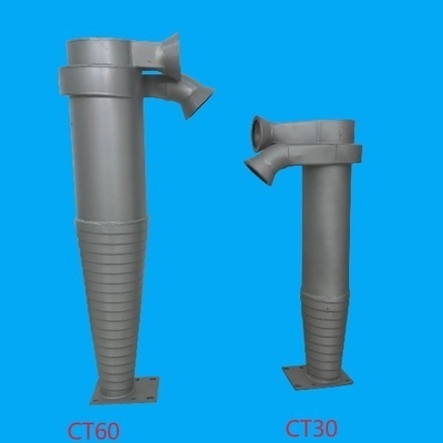 CT30 e CT60 Servizio post-vendita idrociclone rivestito in acciaio inossidabile in ceramica Sì